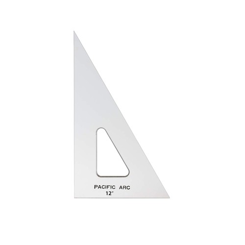 Inch clear acrylic drafting - inch,