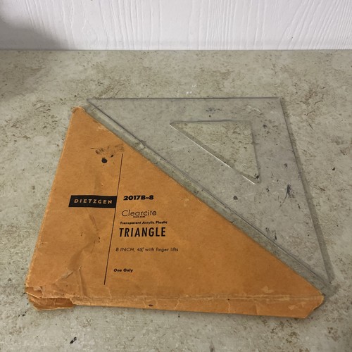 Vintage dietzgen triangle - vintage,