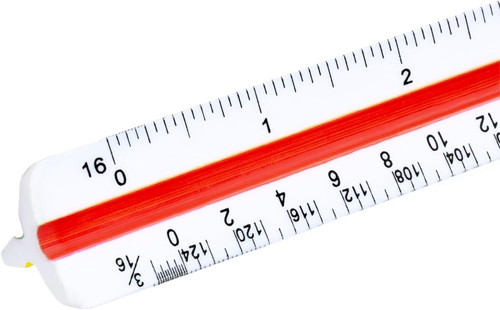 Architect scale ruler - architect,