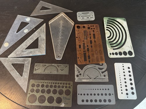 Lot pieces of vintage - (13),