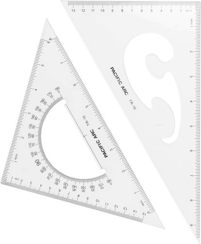 Triangle set inch - 10, 30/60