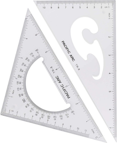 Triangle set inch - inch, &