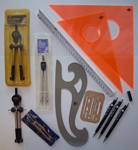 Alvin drafting geometry set - drafting,