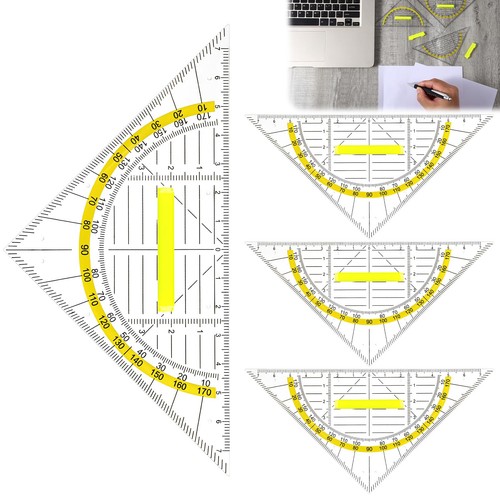 Piece plastic drafting - 4-piece,