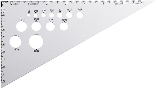 Inch calibrated drafting - calibrated,