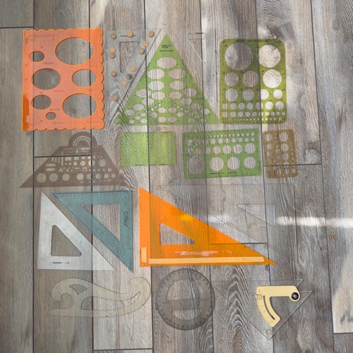 Vintage drafting supplies - drafting,