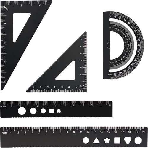 Pcs metal geometry set - 5,